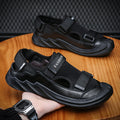 Men's Sandals Soft Sole 2023 Summer New Style Vietnam Roman Beach Shoes Baotou Breathable Outdoor Casual Shoes Trend