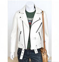 Manufacturer Autumn and Winter New Men's Leather Jackets Washed Motorcycle Men's Leather Jackets New Fashion Clothing Wholesale