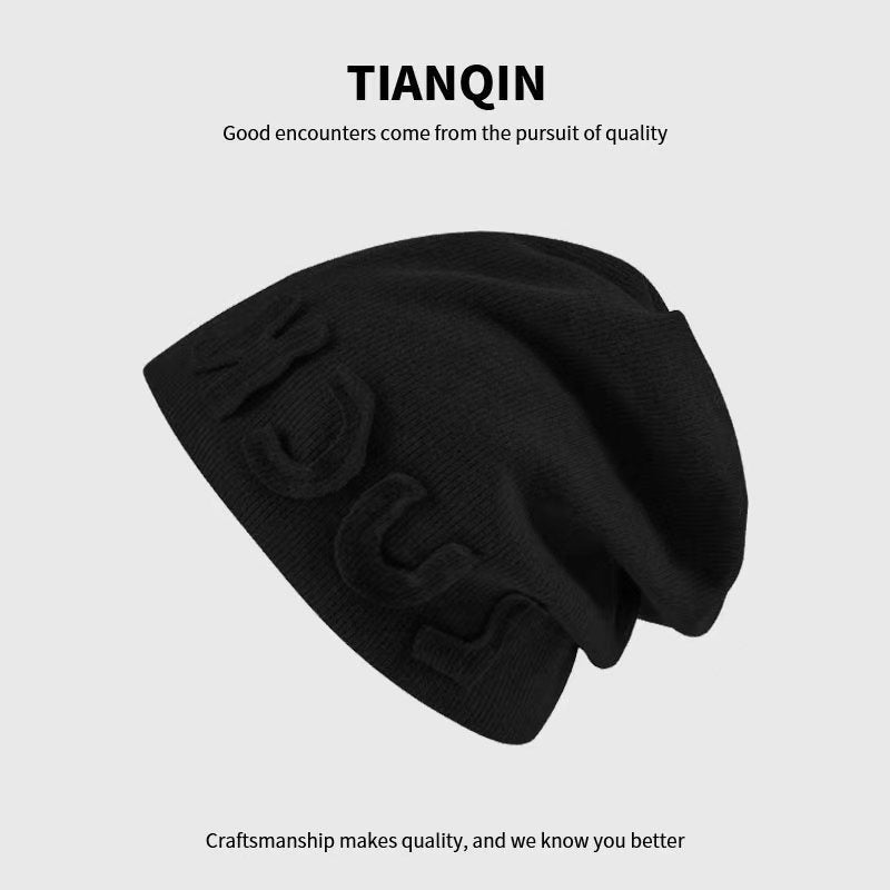Beanie Hats for Men and Women, Winter Hats, Warm Autumn and Winter Women's Woolen Hats, Corduroy Hats, Winter Baotou Hats