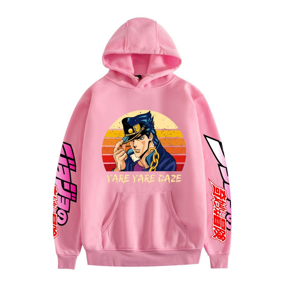 New wonderful adventure printed hoodie loose casual men's and women's trendy autumn and winter cross-border sweater Hoodies