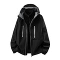 Outdoor Jackets for Men and Women, Three-In-One Jackets, Autumn and Winter Windproof and Waterproof Couple Jackets, Velvet Thickeneded Jackets, Two-Piece Set