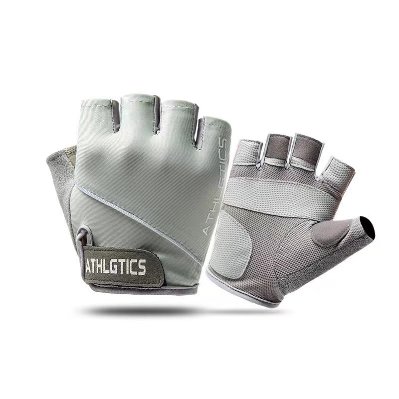 Fitness Gloves Men's and Women's Half-Finger Thin Equipment Training Non-Slip Wear-resistant Anti-cocoon Mountaineering Cycling Gloves