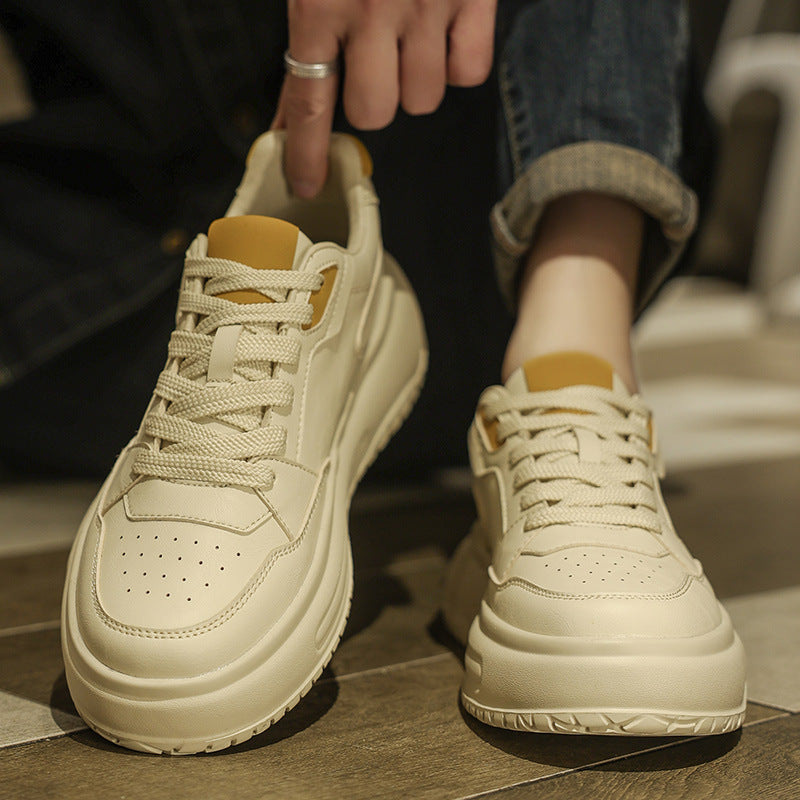 Casual Pure White Sneakers Men's Sneakers Sports Shoes Men's Shoes Youth New Style Winter and Autumn