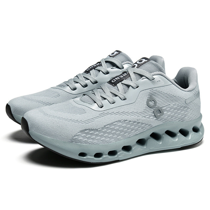 Men's Low-Top Sneakers, Lightweight Breathable Casual Shoes, Trendy Fly-Knit Lace-Up Men's Shoes Sneakers