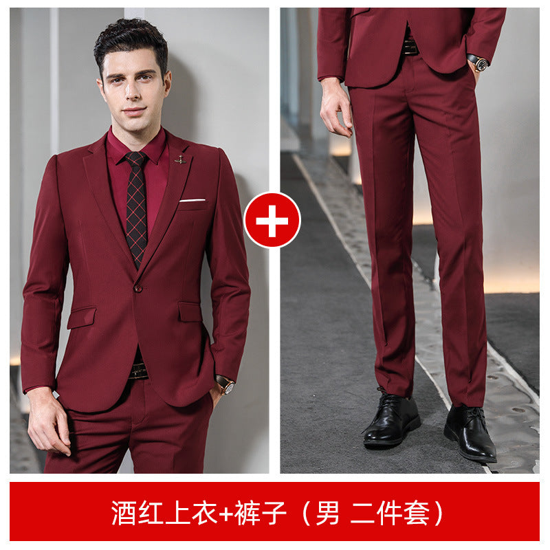 Business Attire for Men and Women, Autumn and Winter Fashionable Slim Business Suits, Women's Four-Piece Vest Formal Suits
