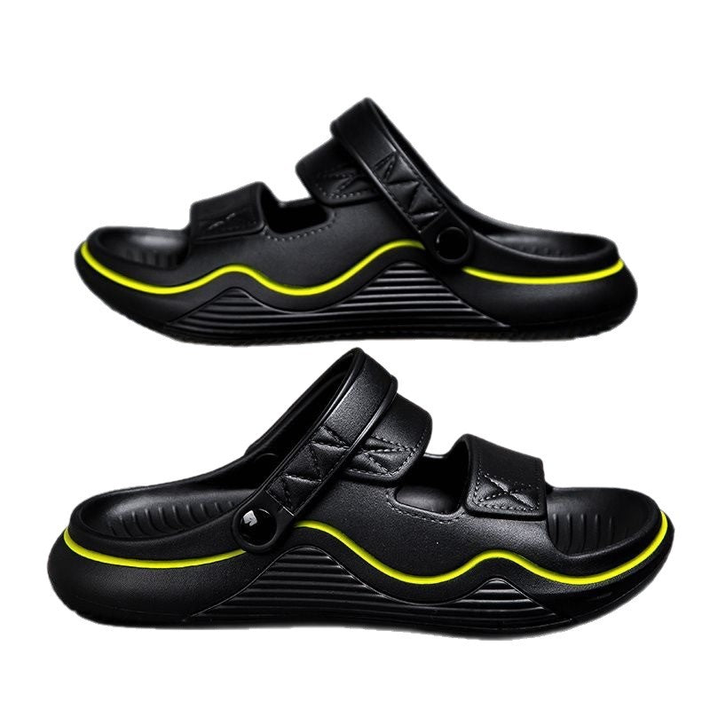 Thick-Soled Sandals for Men's Summer Outer Wear 2025 New Thick-Soled Sports Beach Outdoor Driving Sandals for Men