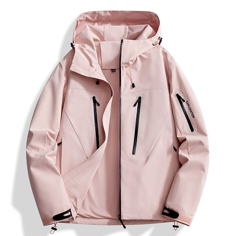 Cross-Border Thin Casual Jackets for Men and Women, Windbreaker Jackets, Waterproof and Windproof Work Jackets, Men's Jackets, Group Purchase