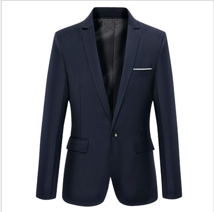 Foreign Trade Men's Suit One-Piece Top Casual Business Dress Professional Wear Men's Slim-Fit Small Suit Single Western Jacket Men's