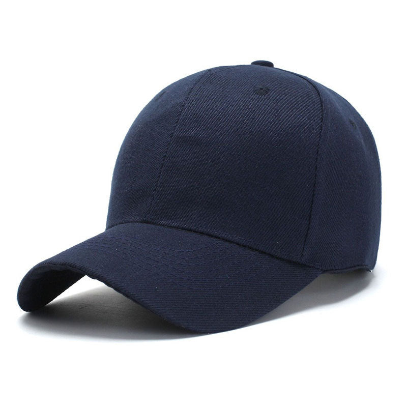 Fashion Trendy Hats for Men Korean Style Solid Color Baseball Cap Versatile Sun Protection Summer Women's Sun Hat Casual Baseball Cap Trendy