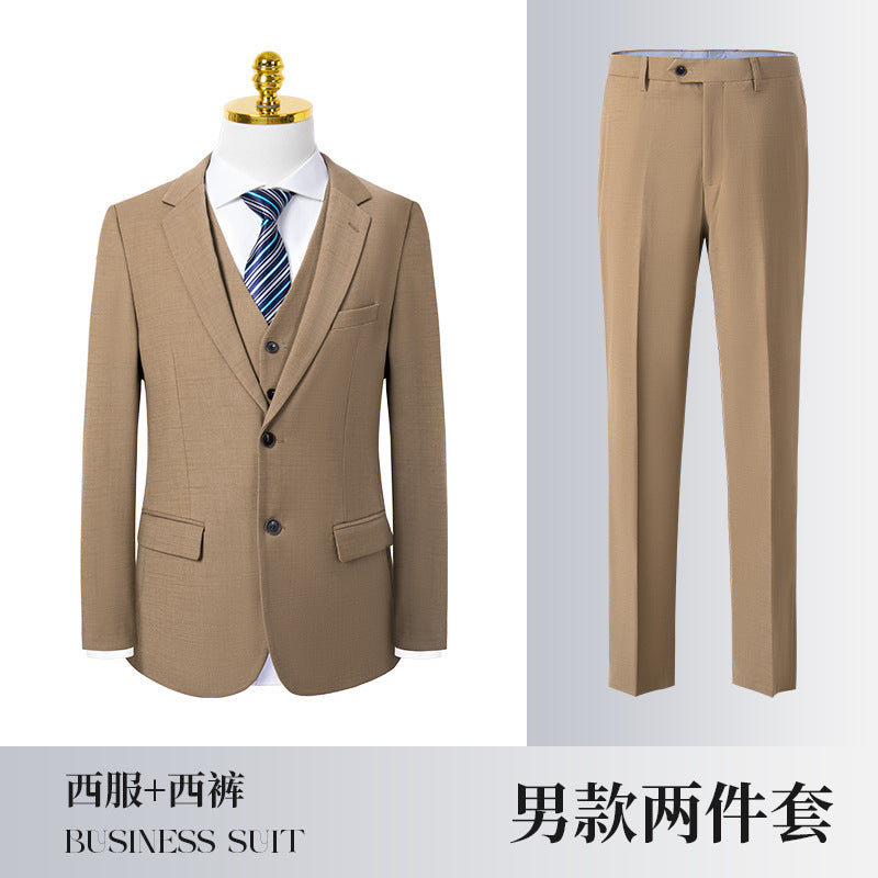 High-End Women's Suit Black Women's Suit Business Formal Gray Professional Women's Pants Suit Blue Haze Blue