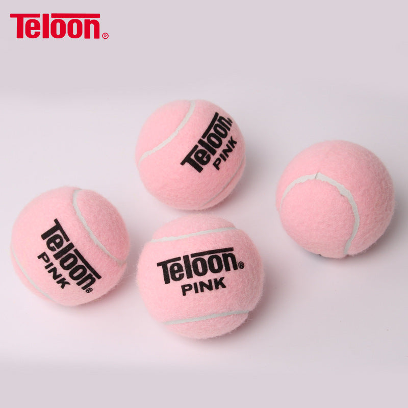 Tianlong pink tennis single rebound exercise ball self-beating training ball wear-resistant high-looking pink tennis