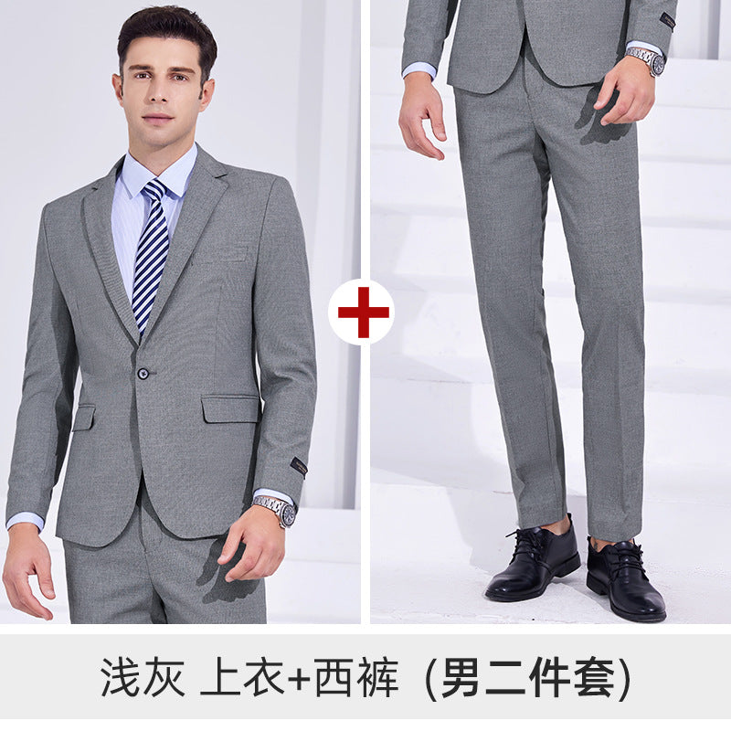 Men's and women's high-end business suit suit civil servant interview formal suit teacher business wear overalls customization