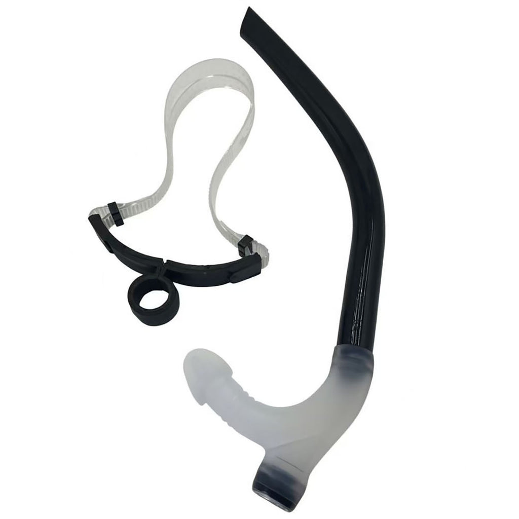 Semi-dry Swimming Breathing Tube Lengthened Freestyle Training Special Underwater Ventilation Artifact Snorkeling Equipment Adults Children