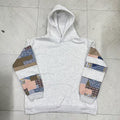 Angel Large Letter Printed Hooded Sweater Hip-Hop Hoodie American Style Retro Long Sleeve Sweater