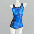 Korean Racing Swimsuit Swimming Pool Special 2025 New Swimming Quick-Drying Training Sports One-Piece Women's Swimsuit