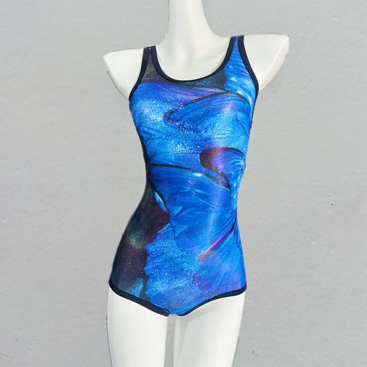 Korean Racing Swimsuit Swimming Pool Special 2025 New Swimming Quick-Drying Training Sports One-Piece Women's Swimsuit