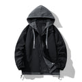 Outdoor Leisure New Style Men's and Women's Clothing Tops Windproof Jacket Coat Men's Fake Two-Piece Spring and Autumn Loose Fit