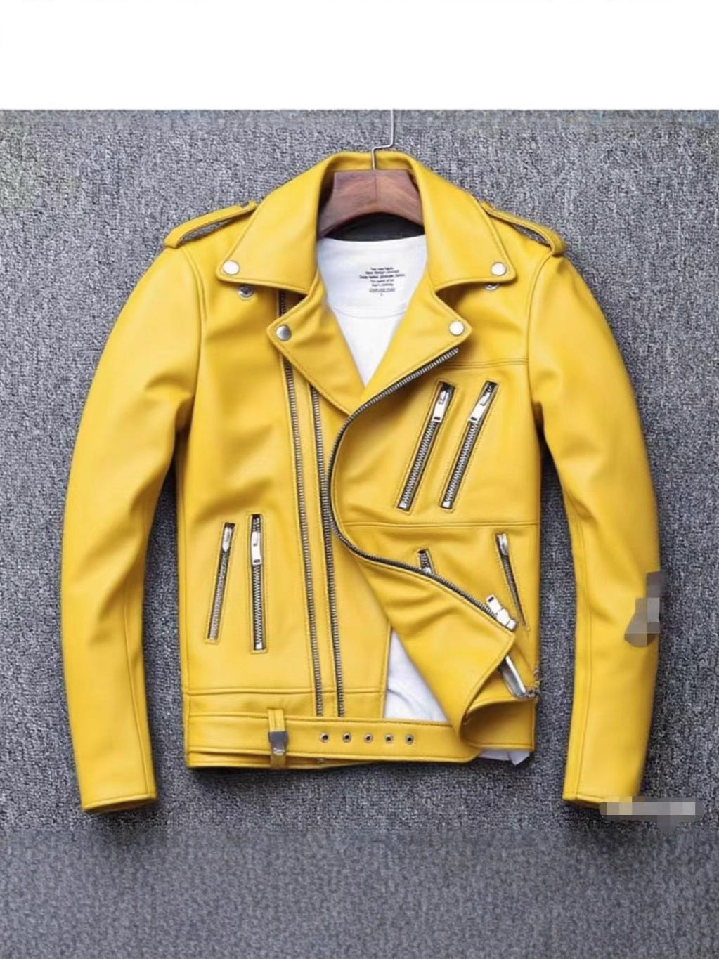 Manufacturer Autumn and Winter New Men's Leather Jackets Washed Motorcycle Men's Leather Jackets New Fashion Clothing Wholesale