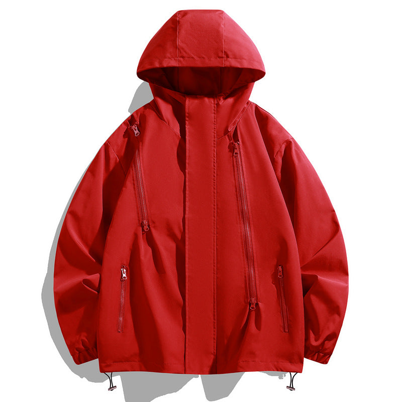 Jackets for Men and Women, Outdoor Windproof Casual Jackets for Men and Women, Mountain Style Hooded Mountaineering Clothing Manufacturers, Casual and Versatile