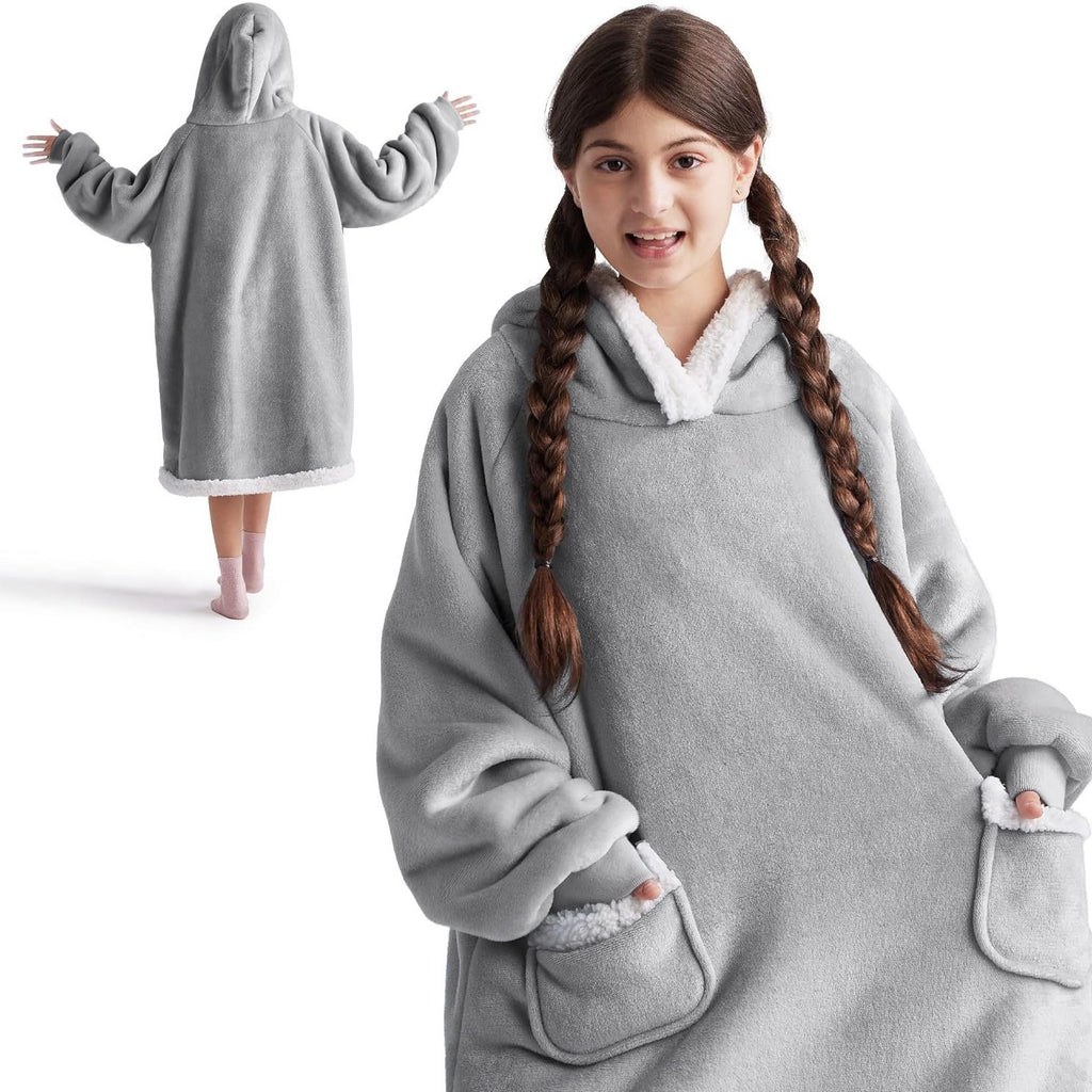 Women's Long-Sleeve Flannel Pajamas, Home Wear, Tv-Friendly, Double Pockets, Can Be Worn Outside, Casual Style, Pullover, Round Neck, Simple and Casual