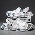 2022 Summer New Hole Shoes Men's Outdoor Casual Sandals and Slippers Korean Style Beach Shoes Men's Toe Sandals