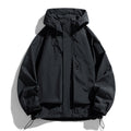 plus size Tooling Vertical Collar Jacket Men's Plus-sized Plus-sized Fat Man Fat Guy Trendy Brand Casual Trendy Brand Outer