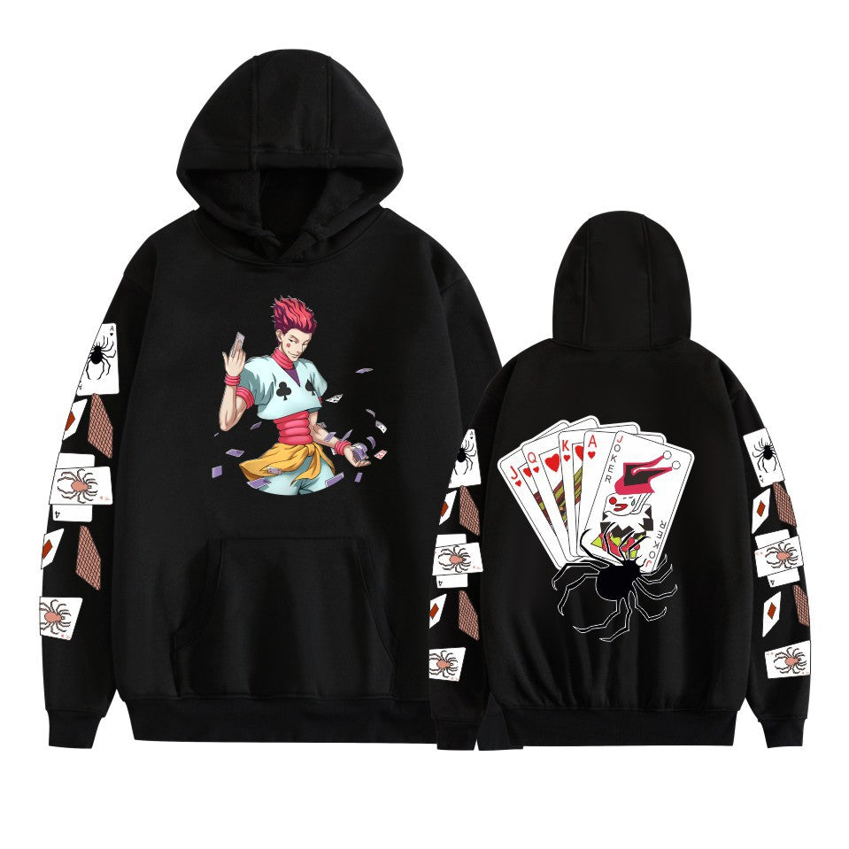 Sun Man Cartoon Animation Series Surrounding hoodie with Hoodies and Ghost Extermination Blade Full-time Hunter Loose Cross-border hoodie