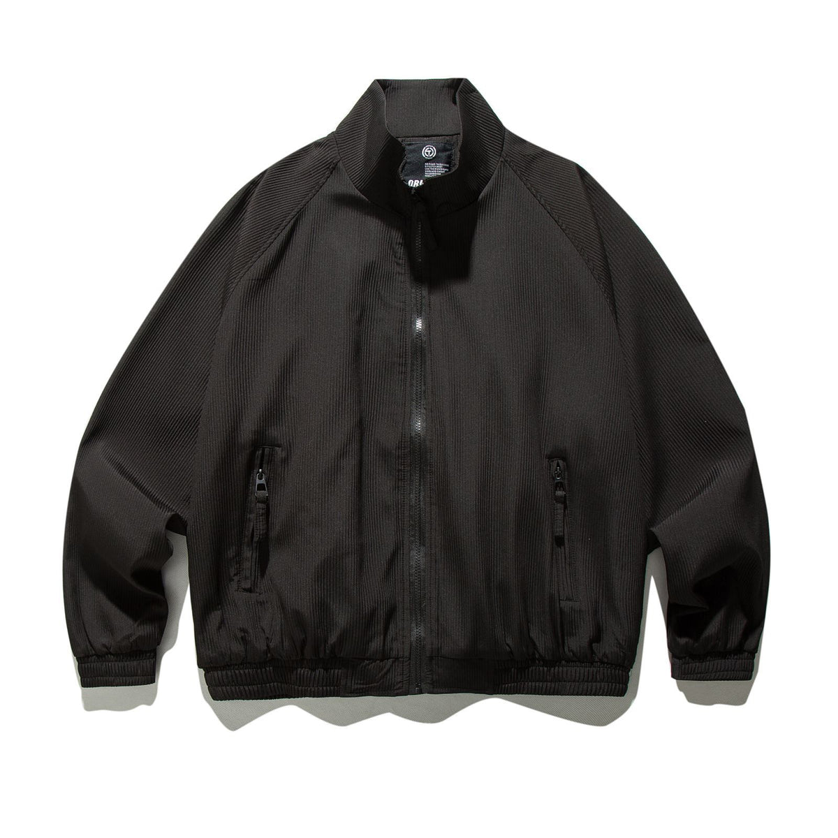 JOYZONE Winter American Style Retro Men's and Women's Unisex Cotton-padded Loose Thickened Vertical Collar Brand Jacket Warm Top
