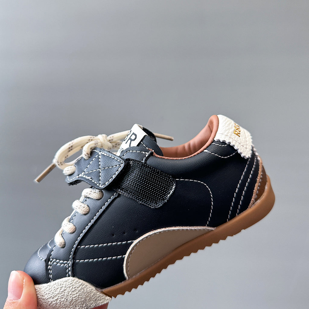 Korean Style Children's Trendy Star Sneakers Boys' Spring and Autumn Casual Shoes Big Kids' Training Shoes Girls' Sneakers