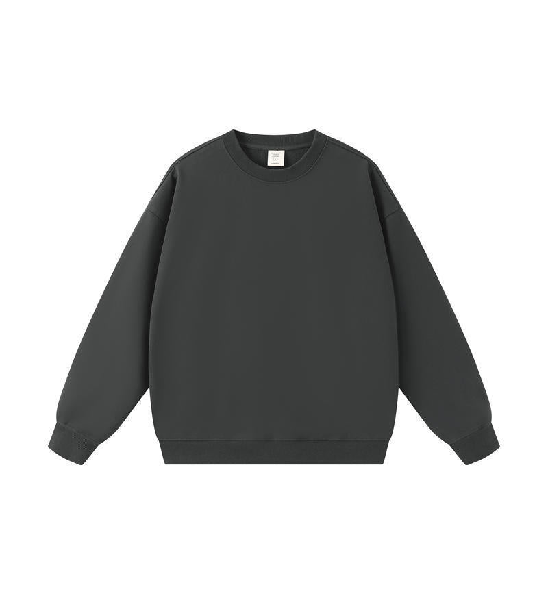 American Trendy Brand 450g Heavy Weight Terry Off-Shoulder Hooded Sweatshirt Men's Spring & Fall Hoodless Rope Loose Hoodie Wholesale
