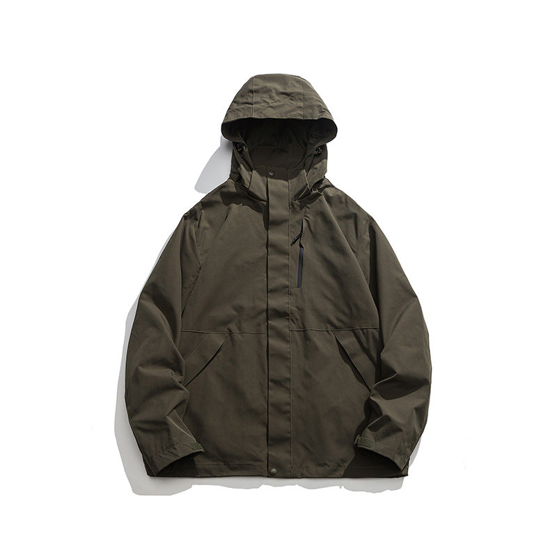 Jack Chuanyang Mountain Trendy Brand Outdoor Rush Jacket Couple's Jacket Men's and Women's Three-in-One Removable Windproof Waterproof Suit