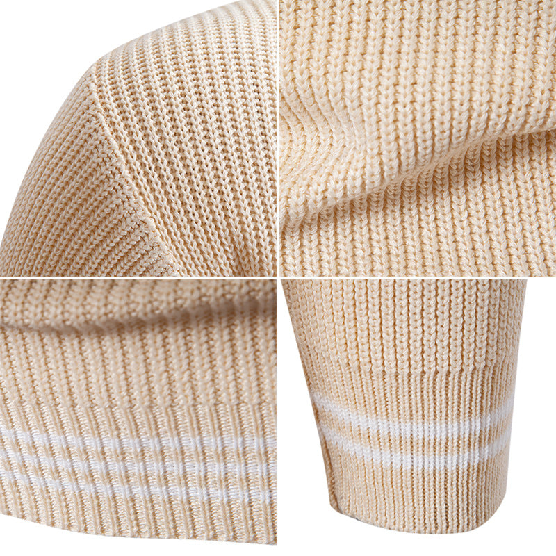 Sweater sweater men Amazon foreign trade cross-border sweater men's sweater personalized plus size inside men's wholesale
