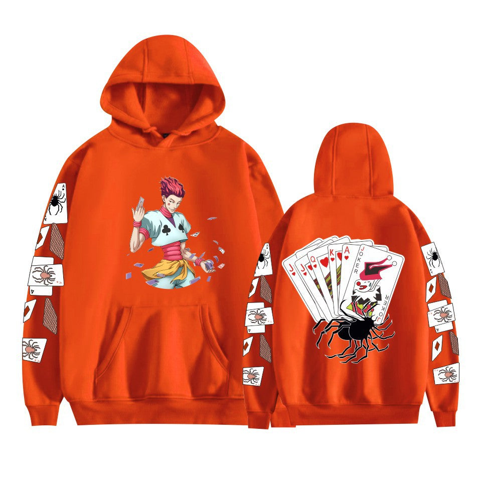 Sun Man Cartoon Animation Series Surrounding hoodie with Hoodies and Ghost Extermination Blade Full-time Hunter Loose Cross-border hoodie