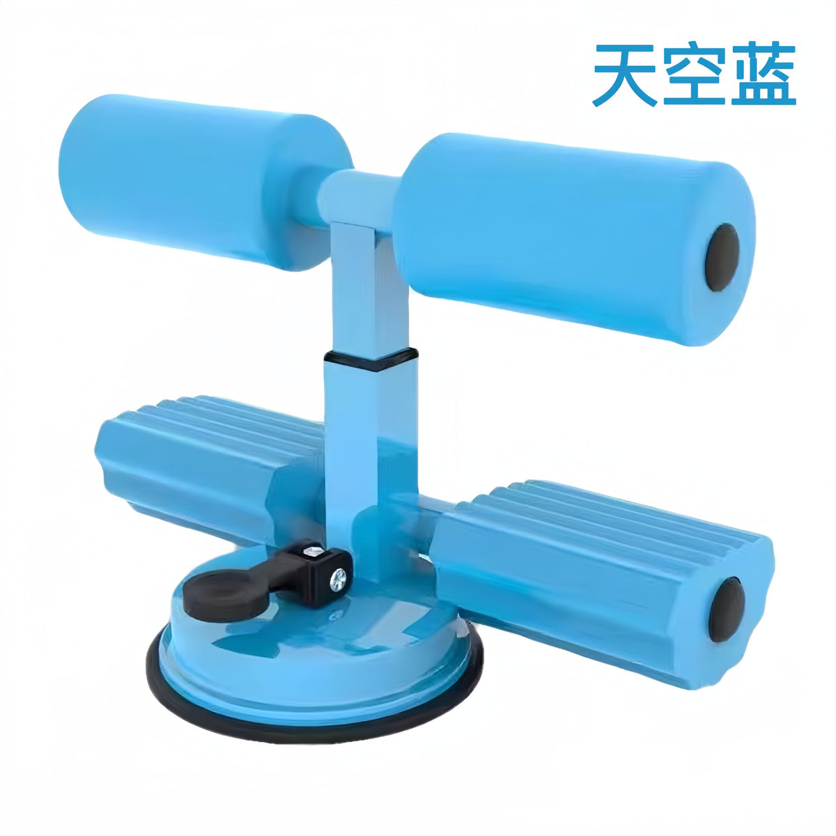 Sit-ups Auxiliary Equipment Thin Roll Abdominal Muscle Exercise Men and Women Simple Adjustment Suction Cup Stable Fate for Home