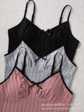 2025 Xiyin Hot-Selling Fashionable Casual Women's Pajamas Set Suspender Tops Shorts Two-Piece Set