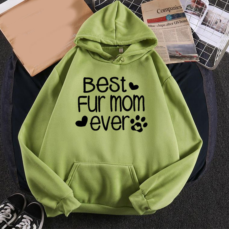 Cross-border foreign trade sources Baby It's Cold outside printed hooded hooded vests European code plus size