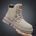 Big Yellow Boots, Big-Toe Martin Boots, 2025 Autumn and Winter High-Top Versatile Martin Boots, New Men's Work Shoes, Martin Boots