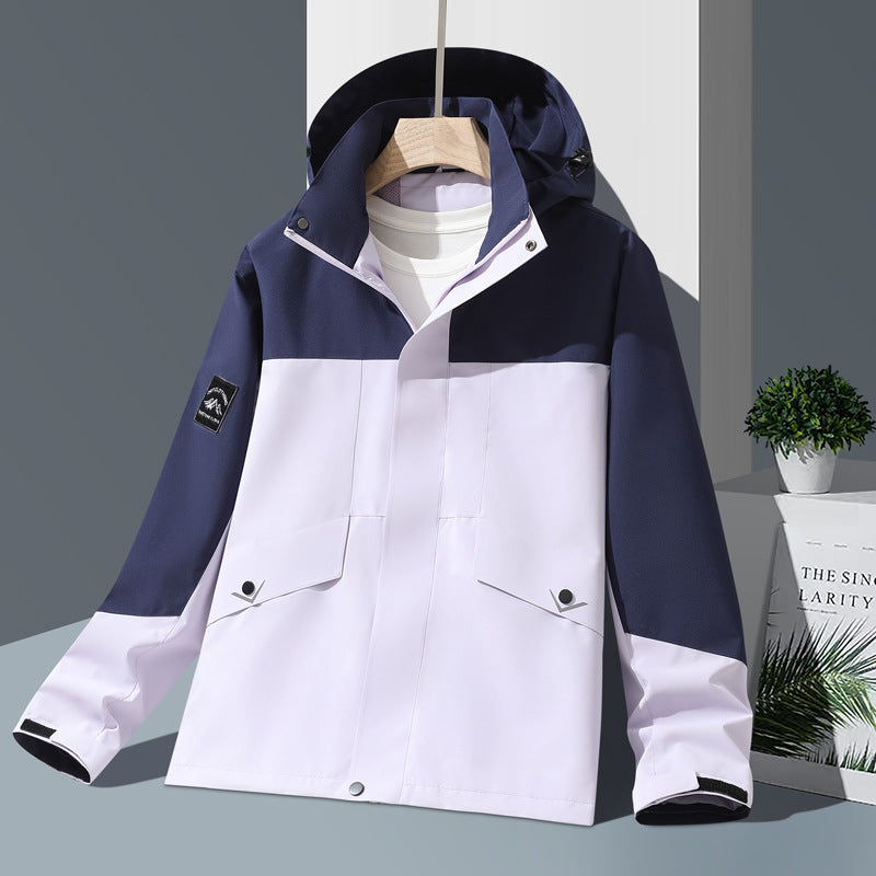 New Couple Jacket Men's and Women's Casual Jacket Outdoor Spring and Autumn Mountaineering Jacket Outdoor Couple's Jacket