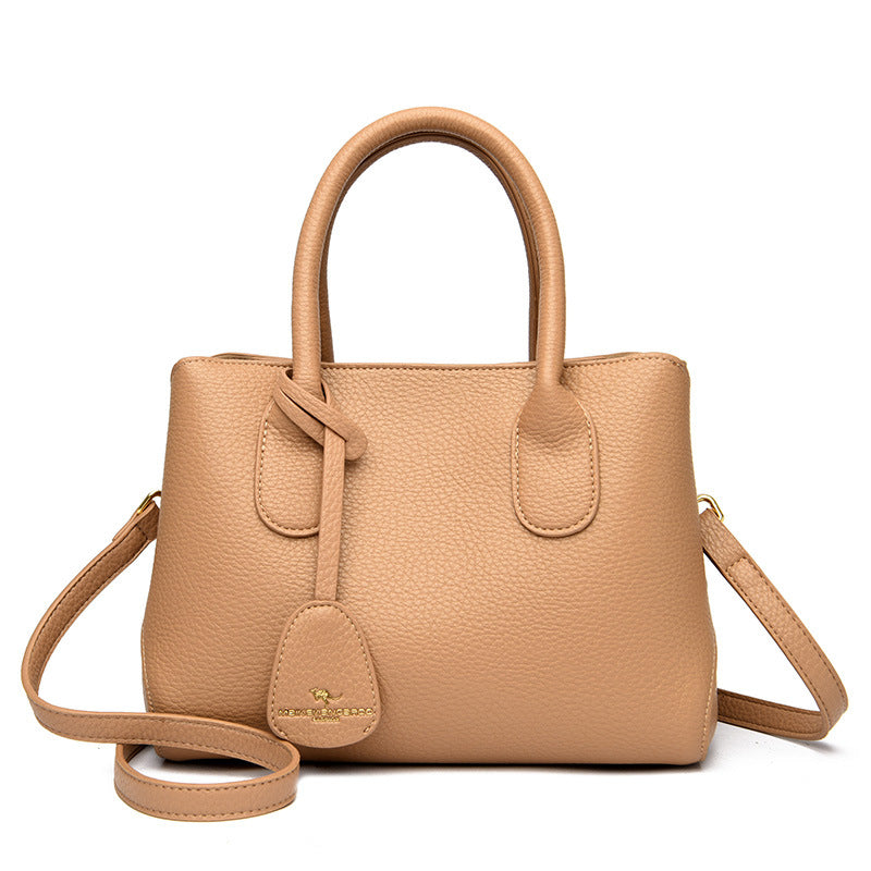 handbags Shoulder Hand Crossbody Bag 2025 New Commuter Ladies Fashion Middle-aged Handbag Mother