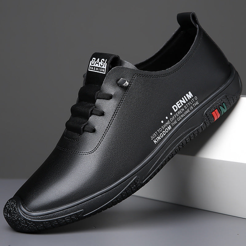2026 New Casual Men's Shoes, Breathable Trendy Loafers, Slip-On Loafers, Soft-Soled White Shoes, Direct Sales from the Manufacturer