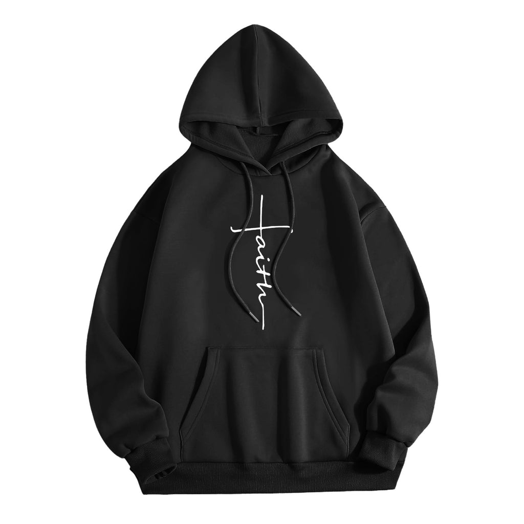 2024 Men's and Women's New Women's Printed Long Sleeve Hoodie Sweatshirt