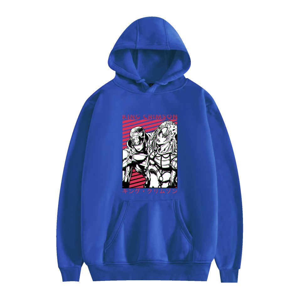 New Hot Hoodie JOJO's Wonderful Adventure Popular Printed Casual Men's and Women's Cross-border Trendy Sweater