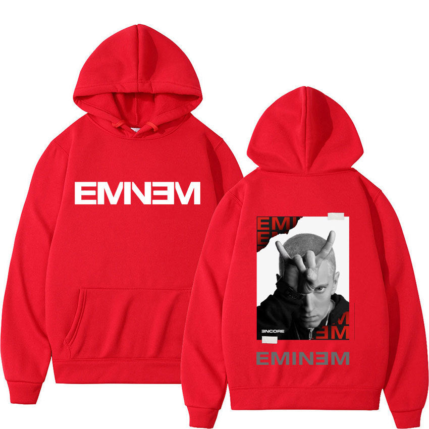Rapper Eminem Music Album Hoodies World Tour Graphic Hoodie