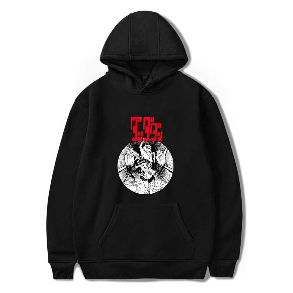 Dandadan Merch Anime Hoodies Unisex Hooded Sweatshirt Casual