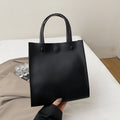 Popular Large Capacity Women's Bag Simple Western Style Trendy Commuter Handbag Texted Handbag Niche Tote Bag for Women