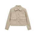 Z Brand 2025 Autumn New Wholesale Fashionable and Elegant Women's Soft Short Jacket Coat for Women 3046260