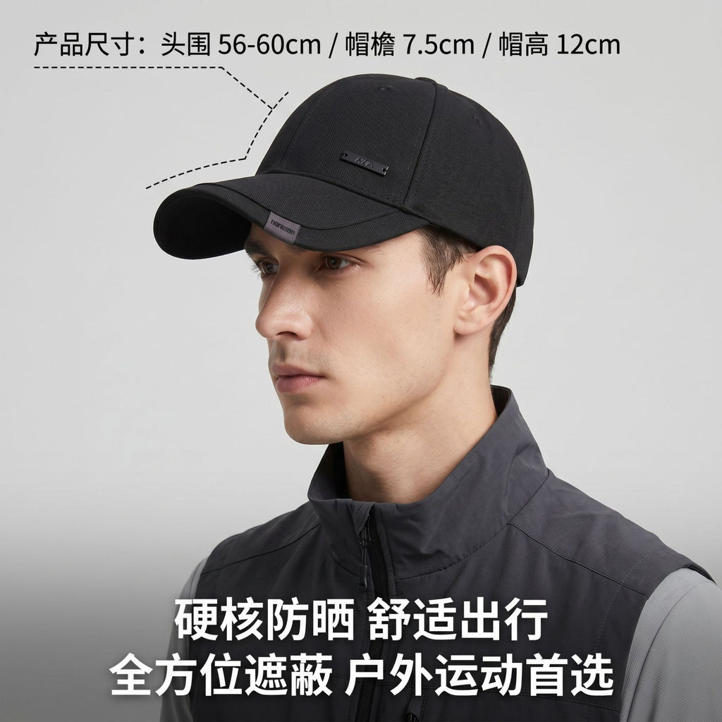 Hats for Men, Spring and Autumn Baseball Caps, Women's Outdoor Peaked Caps, Sports Sun Hats, Sun Protection Hats