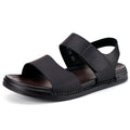 Foreign Trade Men's Shoes 2025 Summer New Men's Casual Sandals Genuine Leather Soft Sole Anti-Slip Beach Shoes Men's Sandals