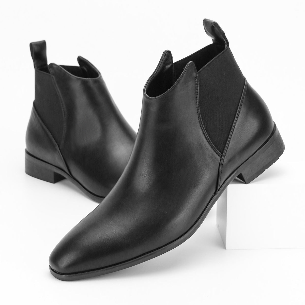 Cross Border plus size Men's Shoes Retro Chelsea Men's Boots Amazon Independent Station
