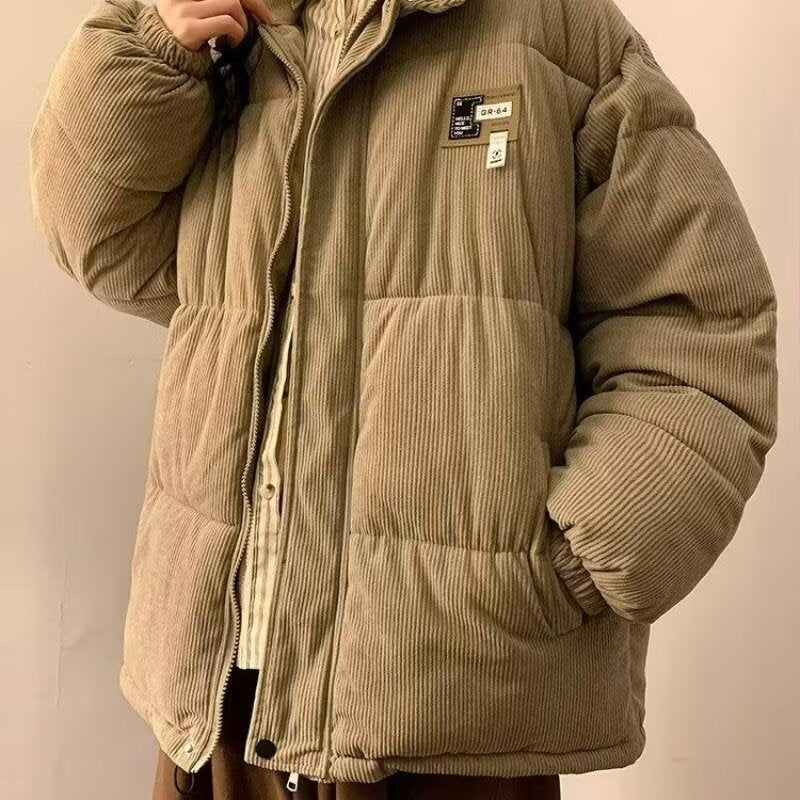 2025 New Winter Cotton-Padded Jackets for Men and Women, Thickened and Warm, Casual Sports Trendy Brand Stylish Coats